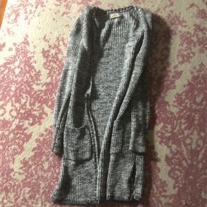 Long Hollister sweater jacket